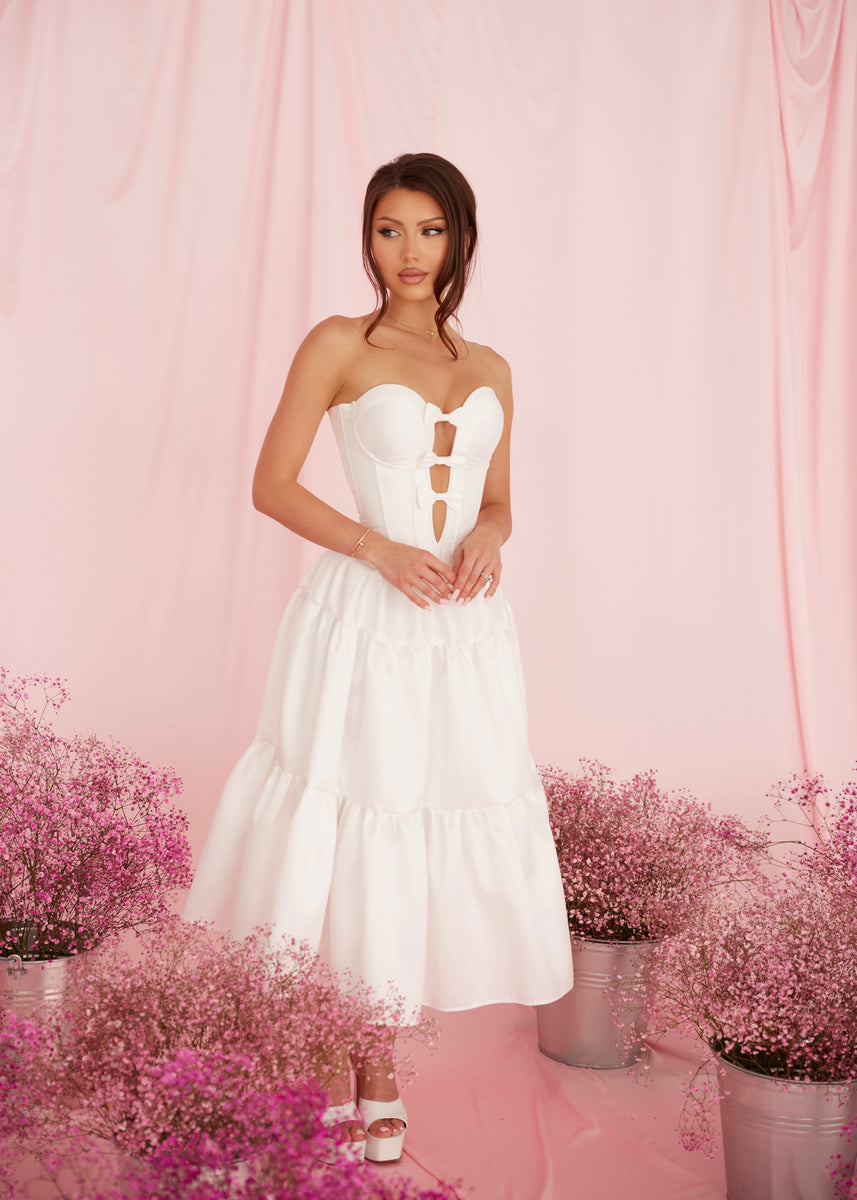 Miss Malliny White Dress