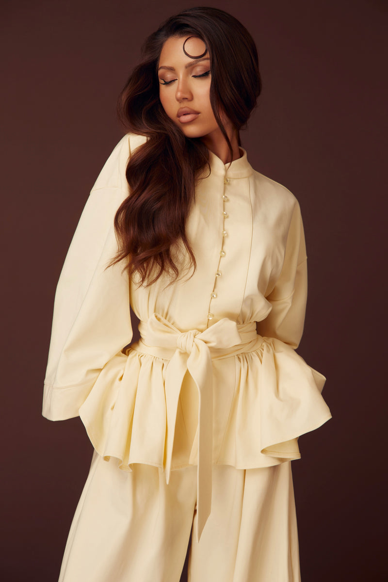 Daphne Butter Yellow Set