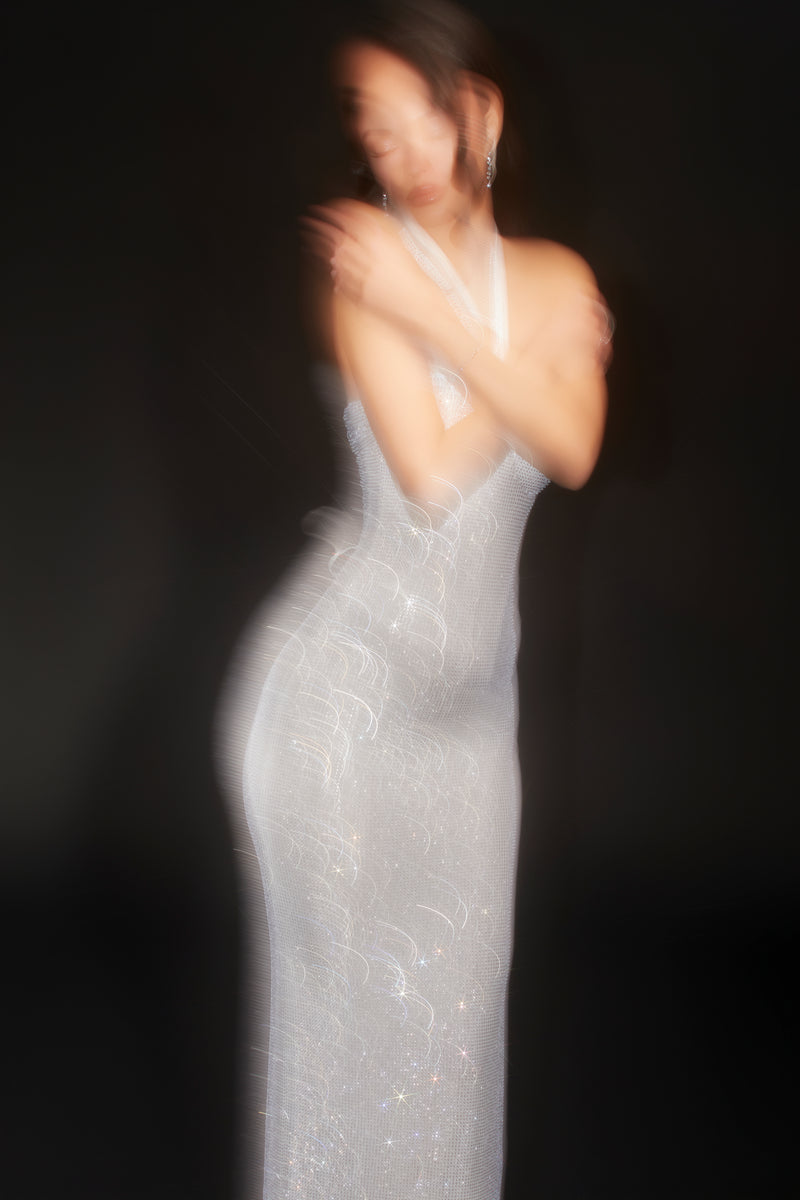 Silver Eclipse Dress