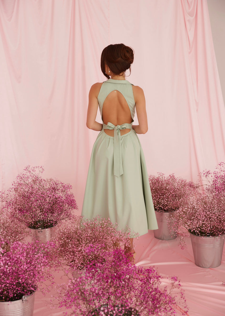 Sage Reverie Dress