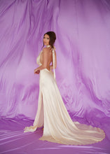 Load image into Gallery viewer, Mirage Silk Dress in Butter