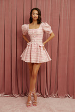 Load image into Gallery viewer, Pink Puff Tweed Dress