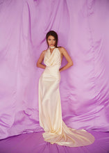 Load image into Gallery viewer, Mirage Silk Dress in Butter