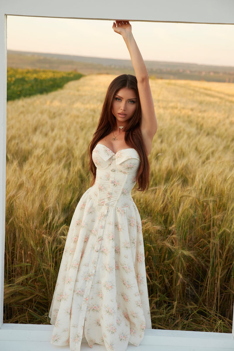 Lady Malliny Floral Dress