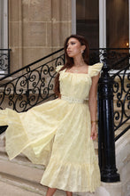 Load image into Gallery viewer, Sunshine Ruffle Midi Dress