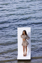 Load image into Gallery viewer, Tailored Jacket & Skirt Set in Taupe Beige