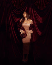 Load image into Gallery viewer, SOFT GLAM Velvet Crystal Dress