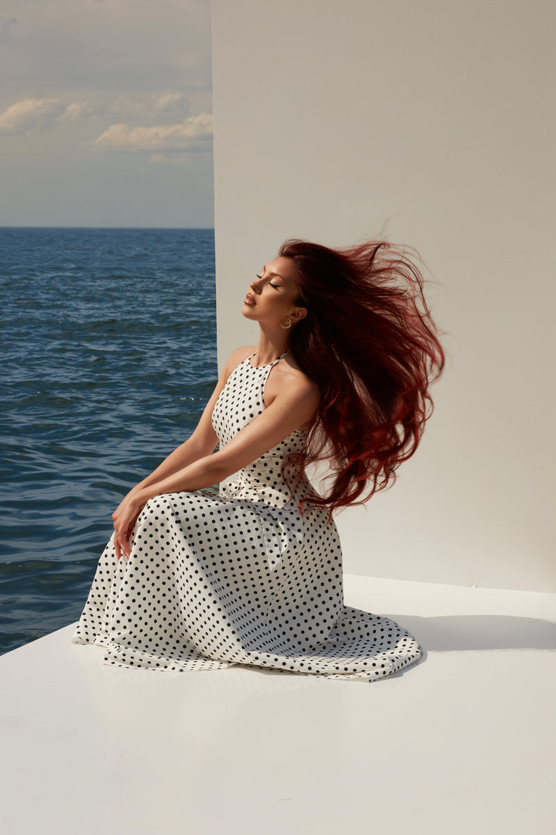 Amélie Polka Dots Dress