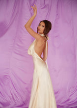 Load image into Gallery viewer, Mirage Silk Dress in Butter