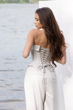 Load image into Gallery viewer, Tailored Jacket, Corset & Trousers Set in Grey