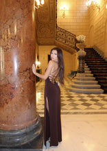Load image into Gallery viewer, Chocolate Backless Dress