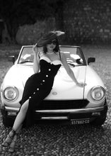 Load image into Gallery viewer, MONACO Black & White Corset Dress