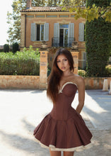 Load image into Gallery viewer, POETRY Two-Piece Brown Set