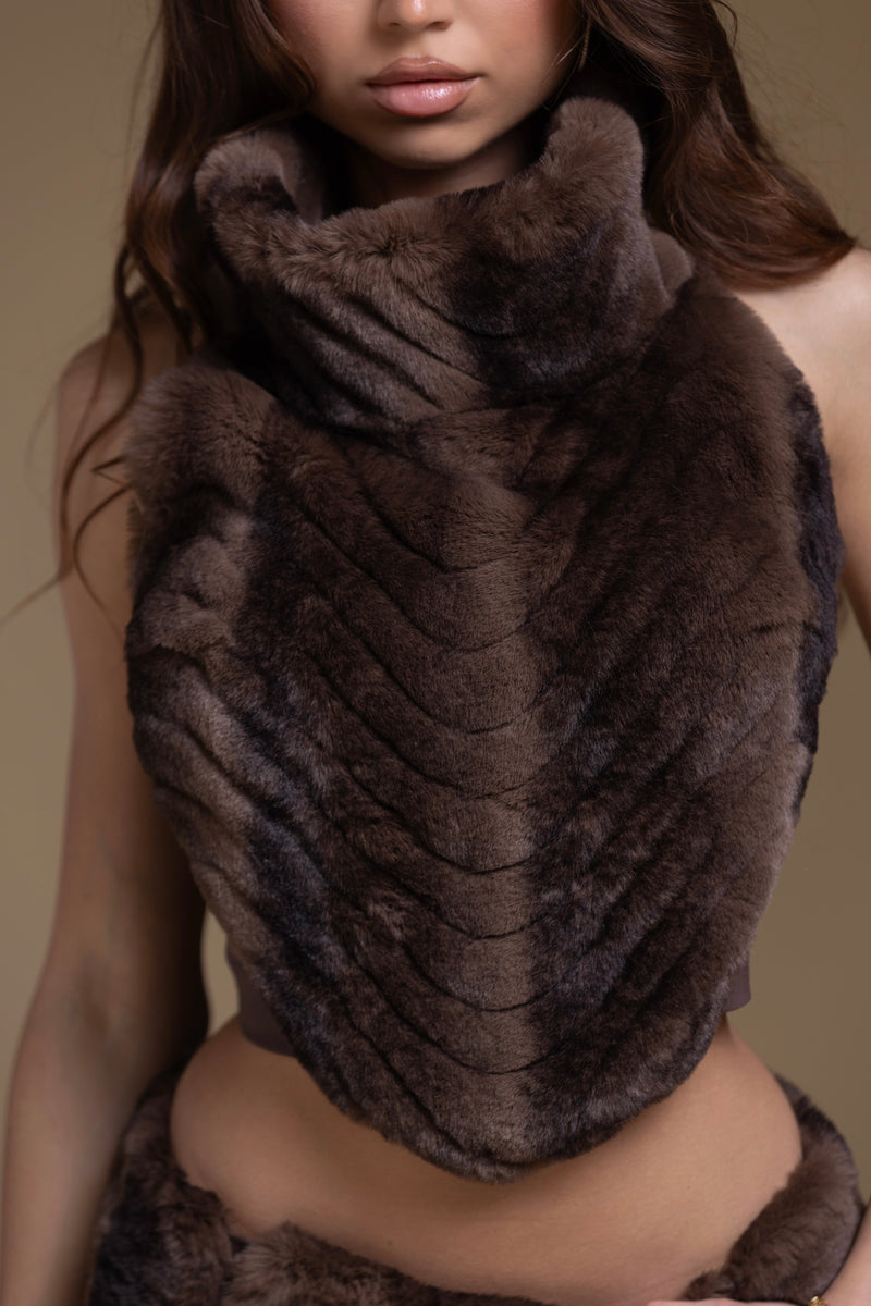 Melt Faux Fur Two-Piece