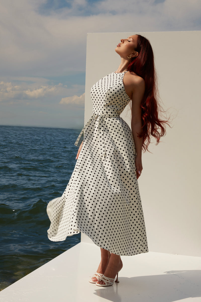 Amélie Polka Dots Dress