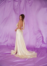 Load image into Gallery viewer, Mirage Silk Dress in Butter