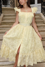 Load image into Gallery viewer, Sunshine Ruffle Midi Dress