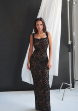 Load image into Gallery viewer, Innamorata Black Lace Dress