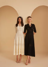 Load image into Gallery viewer, Grace Black Knit Dress
