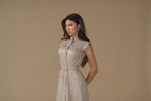 Load image into Gallery viewer, Urban Muse Beige Dress