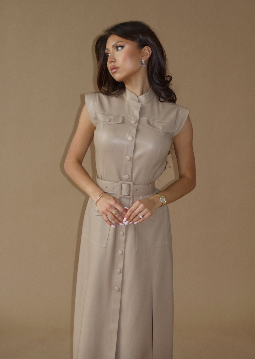 Urban Muse Beige Dress