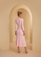 Load image into Gallery viewer, Strawberry Soufflé Knit Buttoned Dress