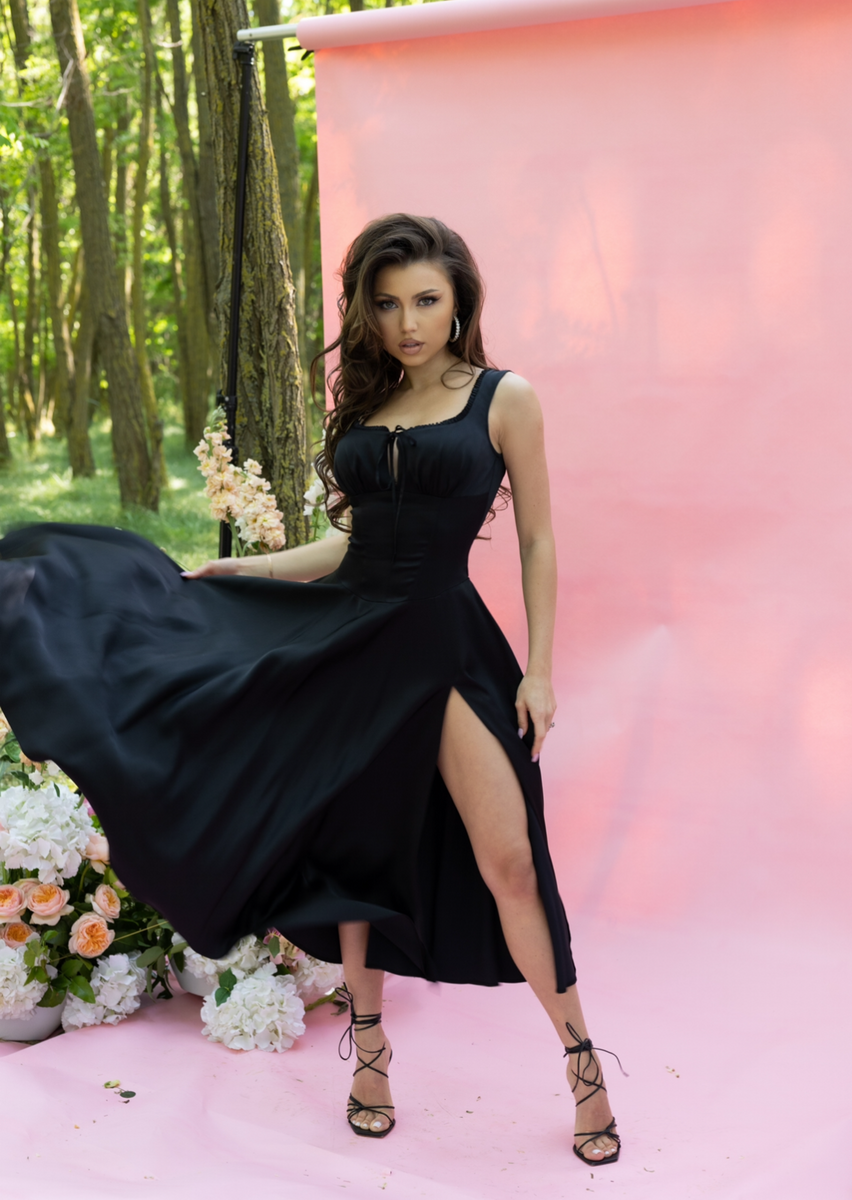DolceVita Black Dress