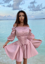 Load image into Gallery viewer, MALLINY Waist-Shaping Royal PINK Corset