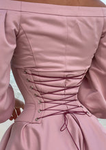 Load image into Gallery viewer, MALLINY Waist-Shaping Royal PINK Corset