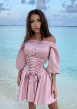 Load image into Gallery viewer, MALLINY Waist-Shaping Royal PINK Corset