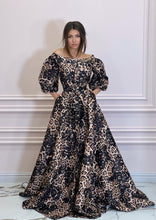 Load image into Gallery viewer, DUCHESS Leopard Print Long Dress