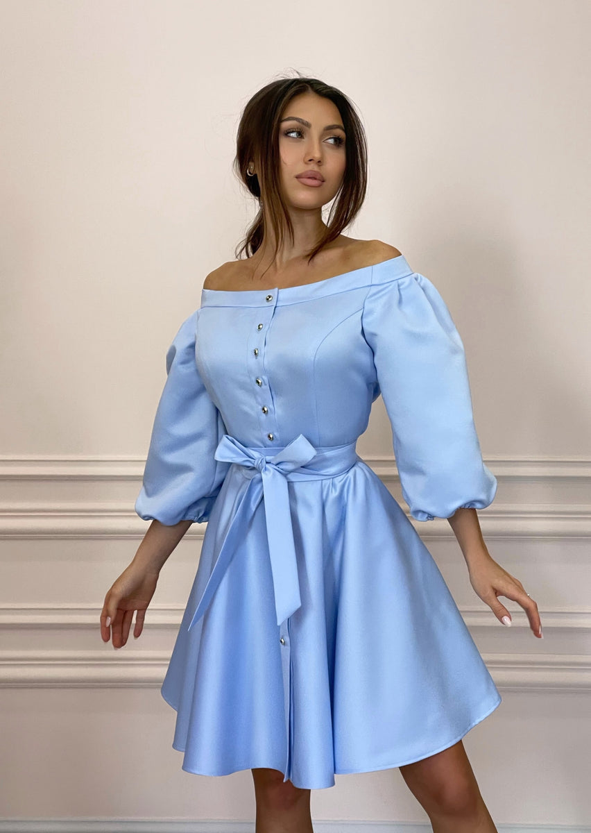Sky Blue DUCHESS Dress