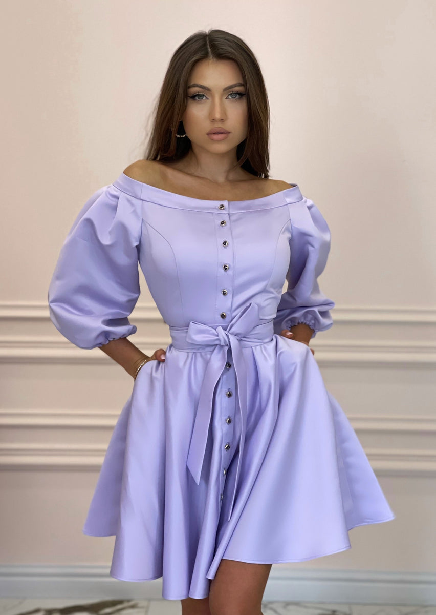 LAVENDER DUCHESS DRESS