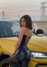 Load image into Gallery viewer, Malliny Latex Corset Top