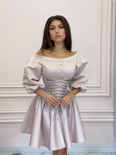 Load image into Gallery viewer, MALLINY Waist-Shaping Royal Pearl Beige Corset