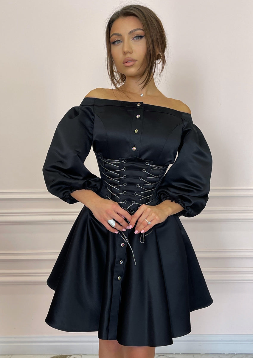 DUCHESS Black Dress