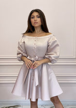 Load image into Gallery viewer, DUCHESS Pearl Beige Dress