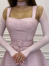 Load image into Gallery viewer, The Pink Leather Dress