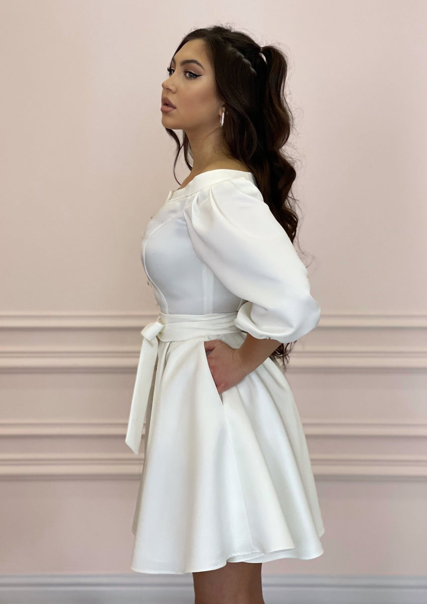 DUCHESS White Dress