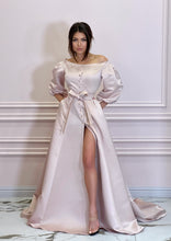 Load image into Gallery viewer, DUCHESS Pearl Beige Long Dress