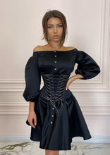 Load image into Gallery viewer, DUCHESS Black Dress