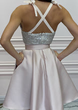 Load image into Gallery viewer, BonBon Pearl Beige Dress