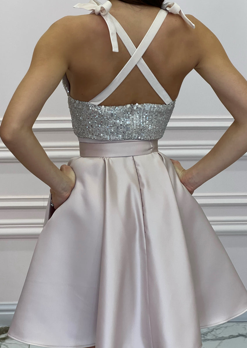 BonBon Pearl Beige Dress