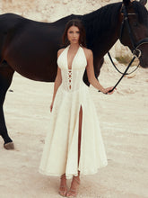 Load image into Gallery viewer, Poeme Ivory Lace Dress
