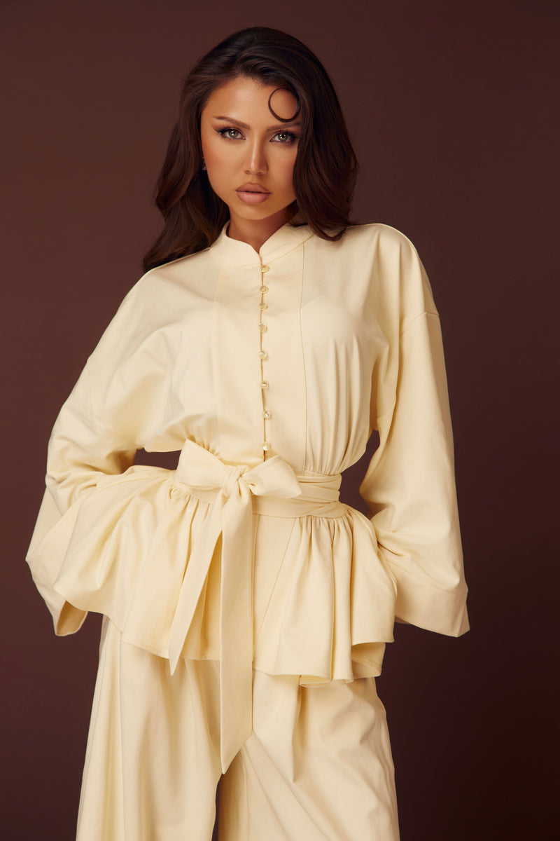 Daphne Butter Yellow Set