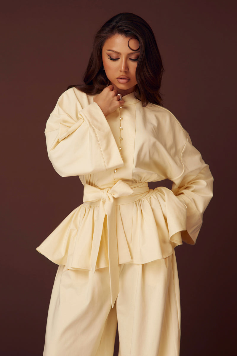 Daphne Butter Yellow Set
