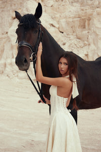 Poeme Ivory Lace Dress
