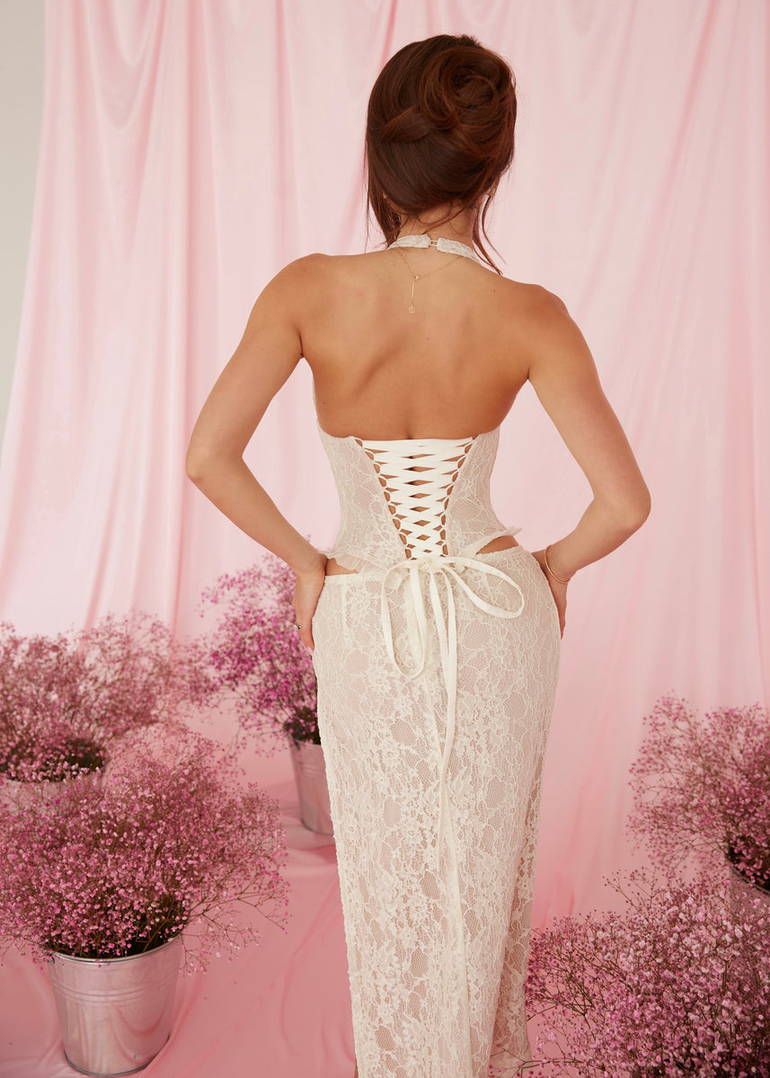 Venus Ivory Lace Set