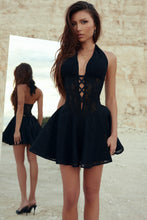 Load image into Gallery viewer, Poeme Black Lace Dress
