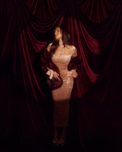 Load image into Gallery viewer, SOFT GLAM Velvet Crystal Dress
